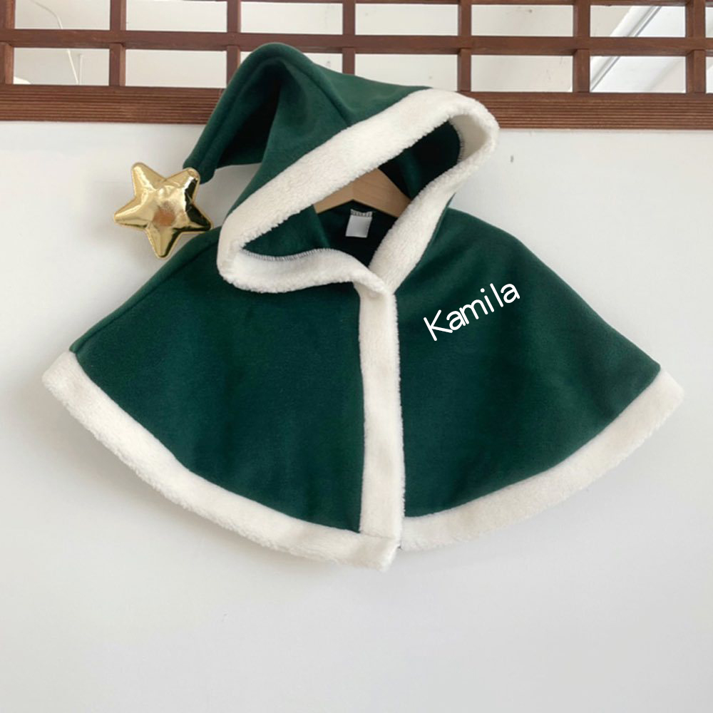 Personalized Warm Baby Christmas Cloak | MCGift104