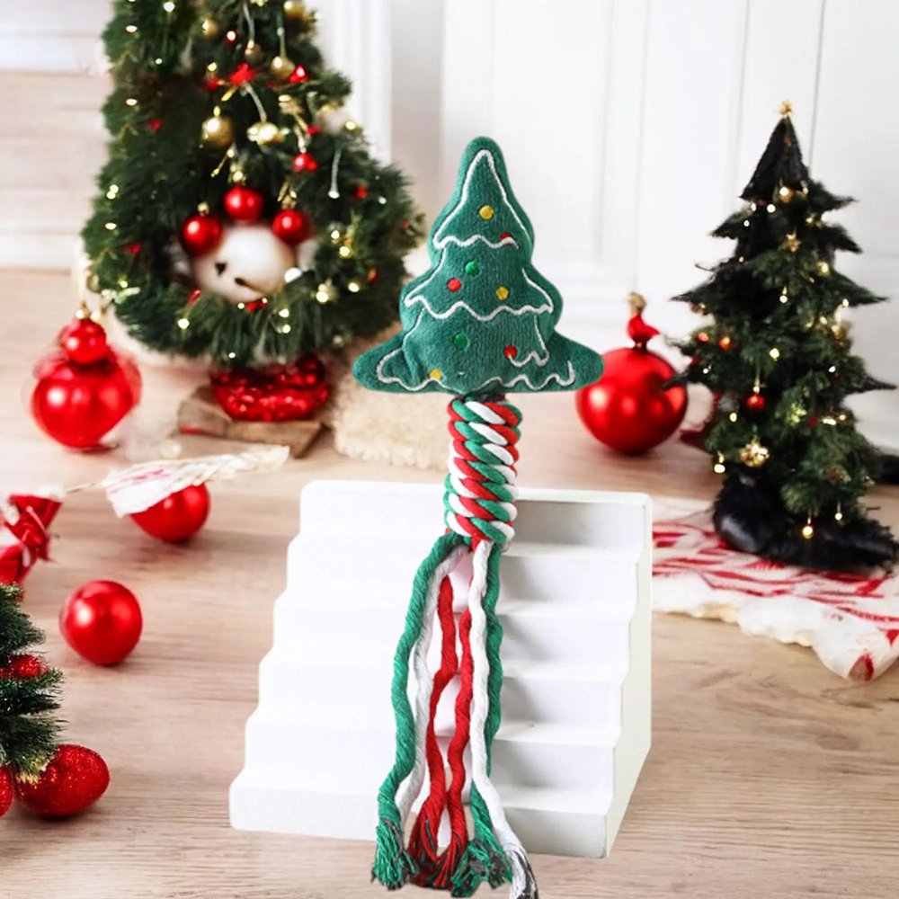 Personalized Christmas Pet Squeaky Chew Toy | MCGift111