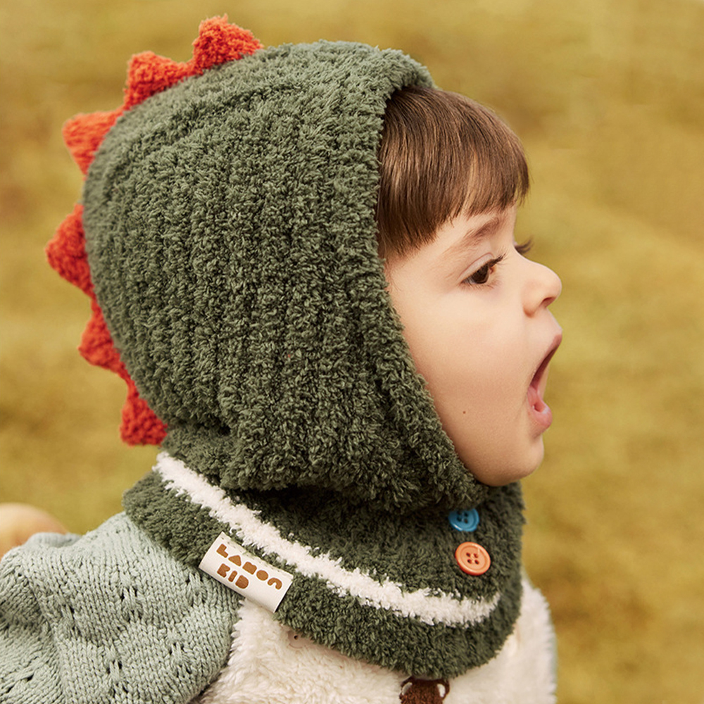 Personalized Leather Patch Kid Knitted Hat|CWBaby123