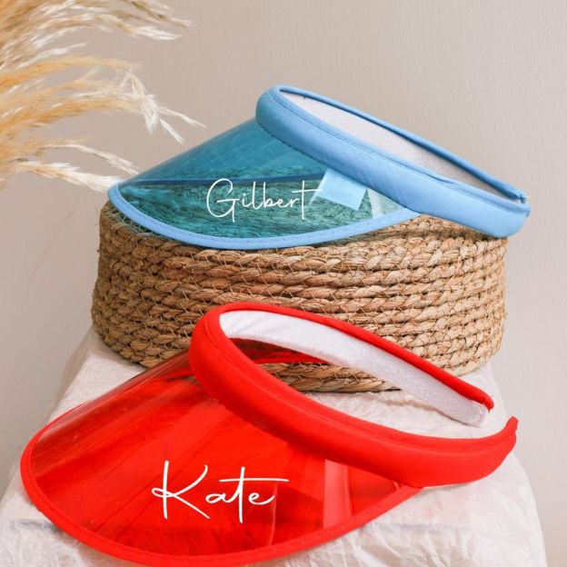 Personalized Children's Holographic Colored Sun Hat for Summer & Beach | CWBeach153