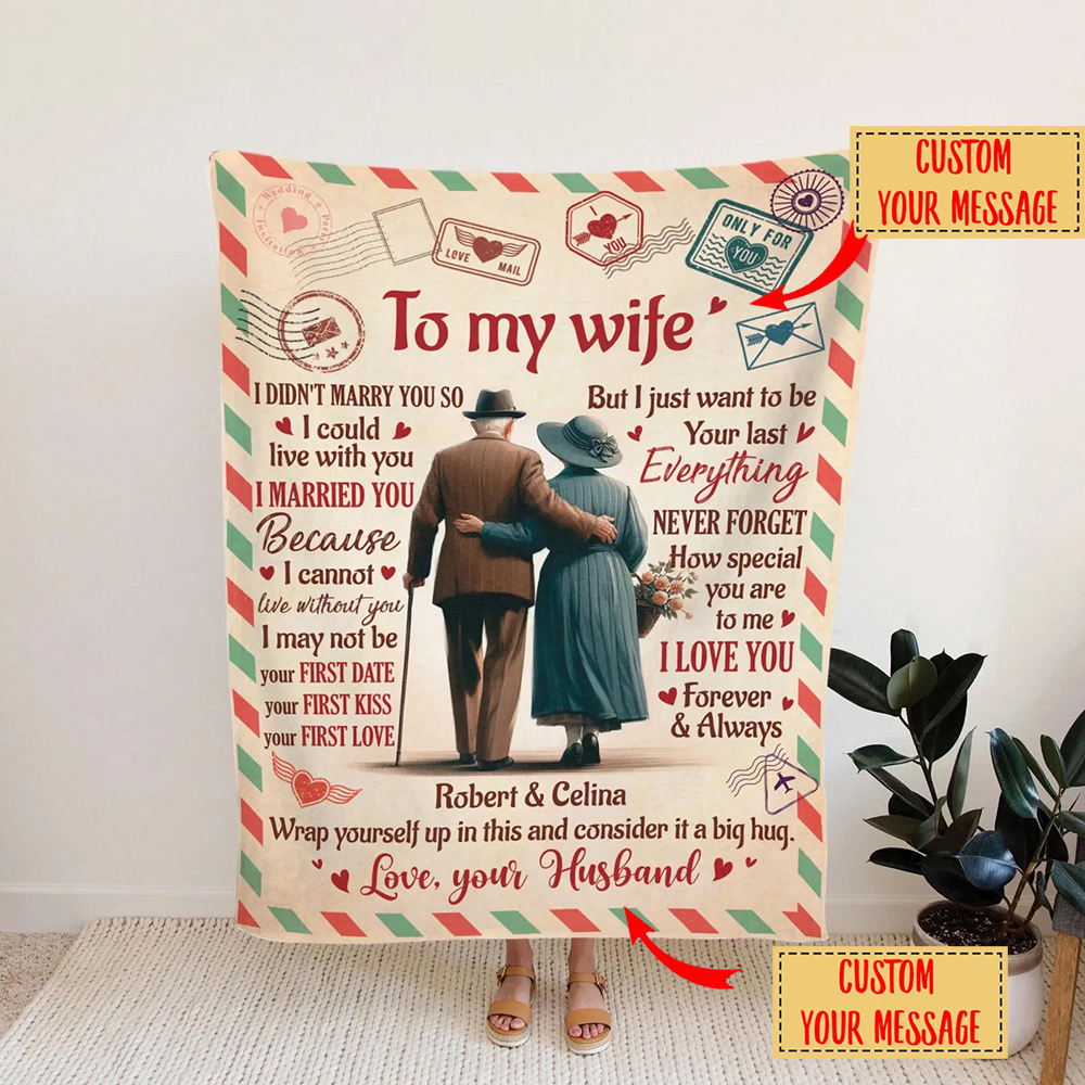 Personalized Anniversary Blanket for Comfort & Unique | BKAN015