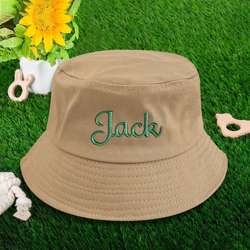 Personalized Embroidery Colourful Bucket Hat for Comfort & Unique | CWBeach156