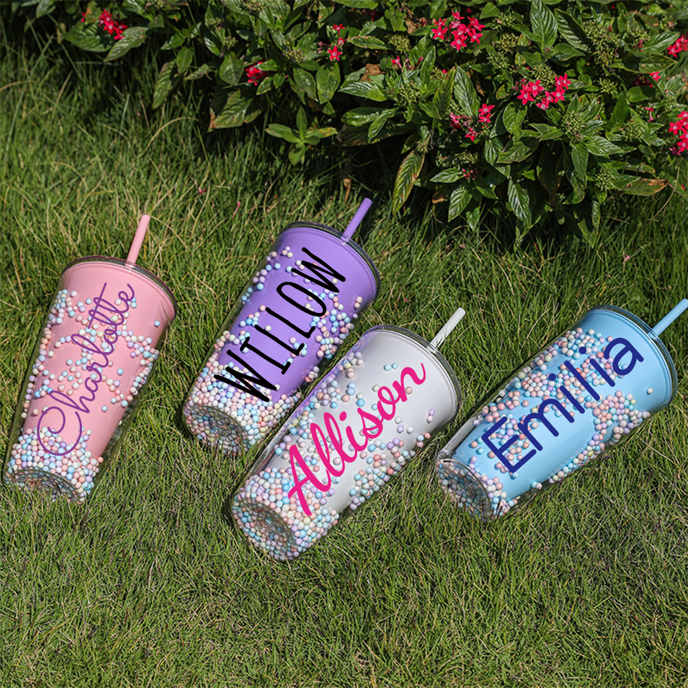 Personalised BPA Free 24oz Rainbow Tumblers Bottles | YouBottle73