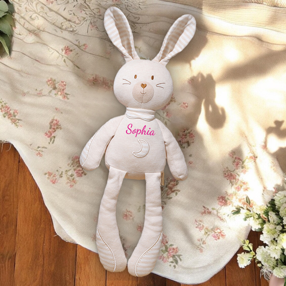 Personalized Cute Long Legs Sleeping Baby Toys | CWToy118