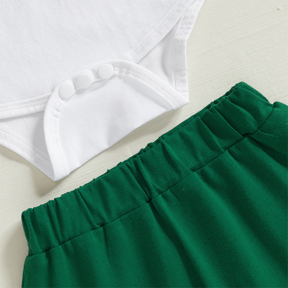 Personalized Baby St. Patrick's Day 3pcs Outfit Set | CWBaby193