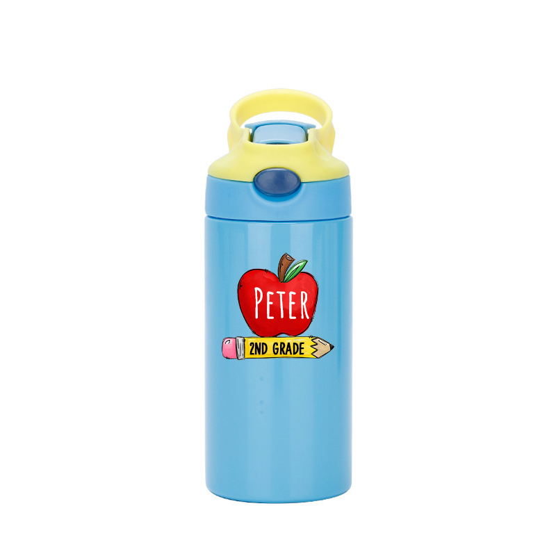 Personalised BPA Free 12oz Kid Water Bottles | YouBottle77