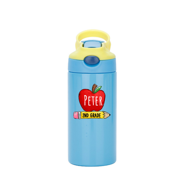 Personalised BPA Free 12oz Kid Water Bottles | YouBottle77