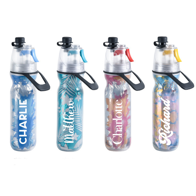 Personalised BPA Free 17oz Sport Cool Spray Water Bottle | YouBottle79