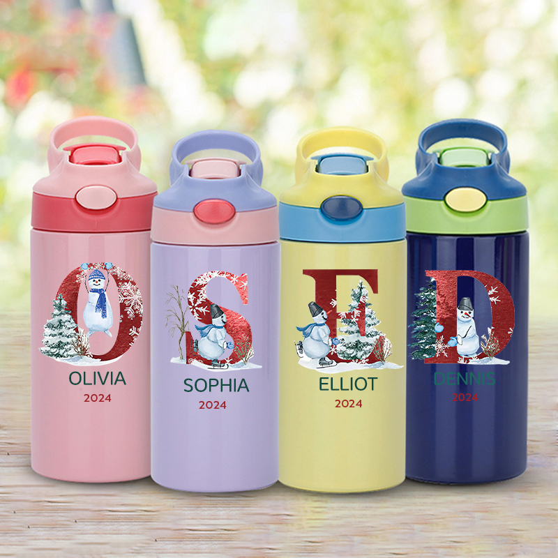 Personalised BPA Free 12oz Kid Water Bottles | YouBottle83