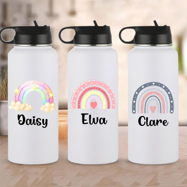 Personalized BPA Free 12oz/18oz Stainless Steel Water Bottle | YouBottle92