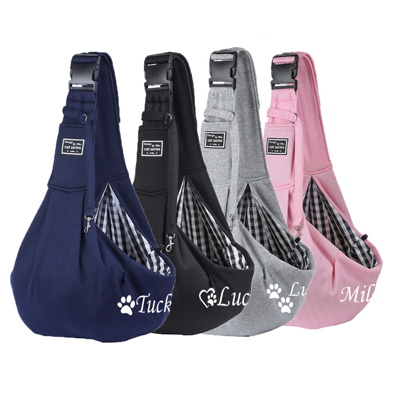 Personalized Pet Hands Free Sling Carrier | BKPet43