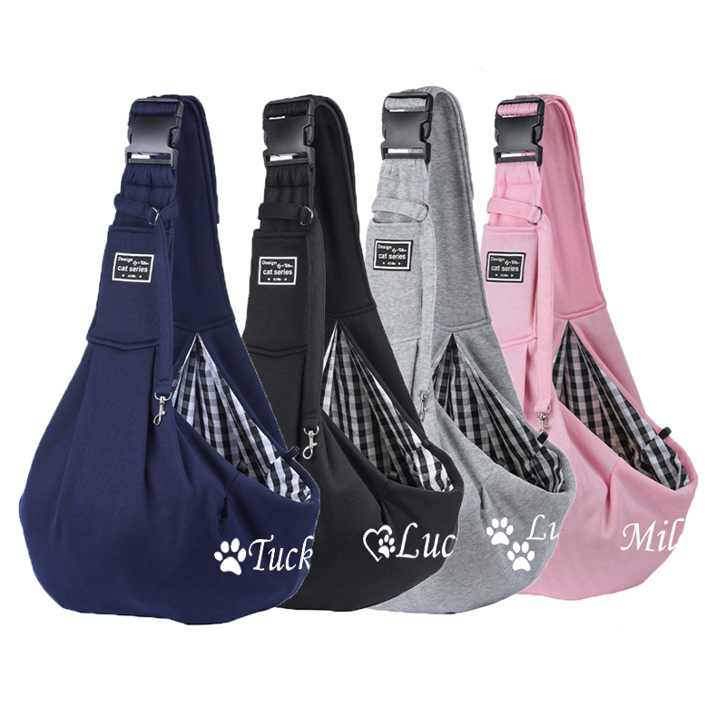 Personalized Pet Hands Free Sling Carrier | BKPet43