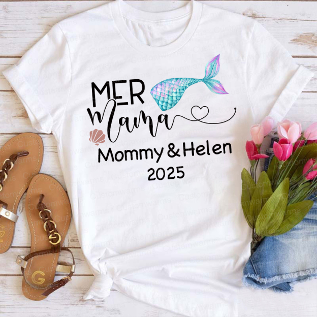 Personalized First Mother's Day Mommy and Baby Outfit | CWFamily52