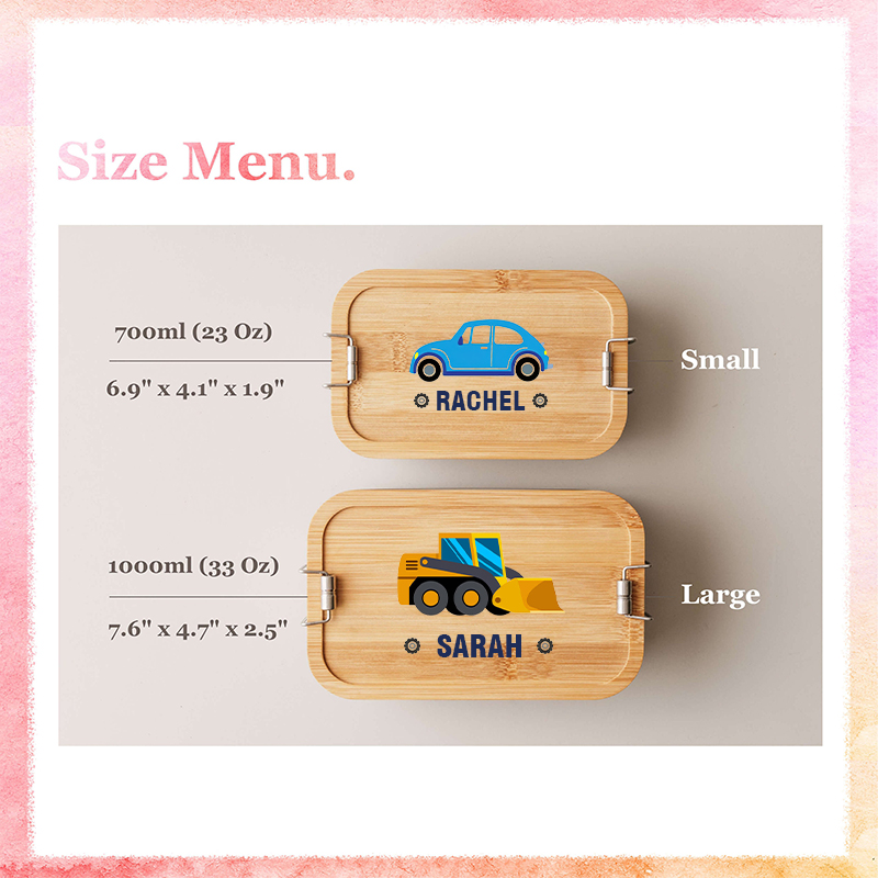 Personalized Children's Stainless Lunch Box | CWBaby23