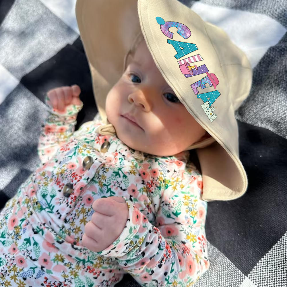 Personalized Cute Design Summer Bucket Hat for Comfort & Unique | CWBeach190