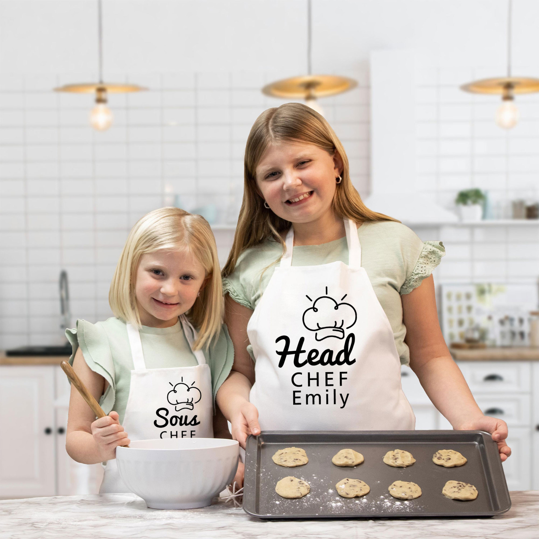 Personalised Multifunctional Waterproof Matching Family Apron | Apron3201