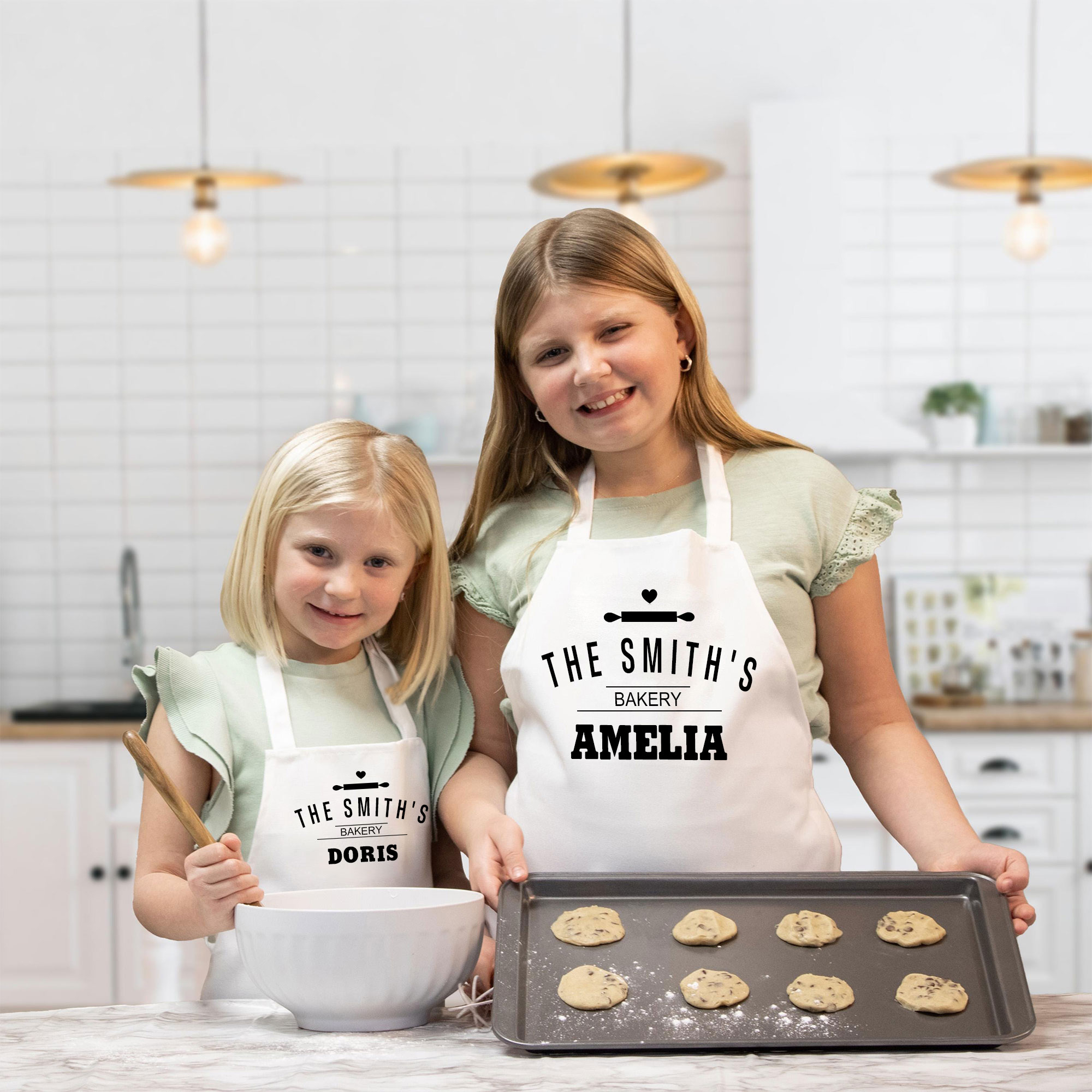 Personalised Multifunctional Waterproof Matching Family Apron | Apron3301