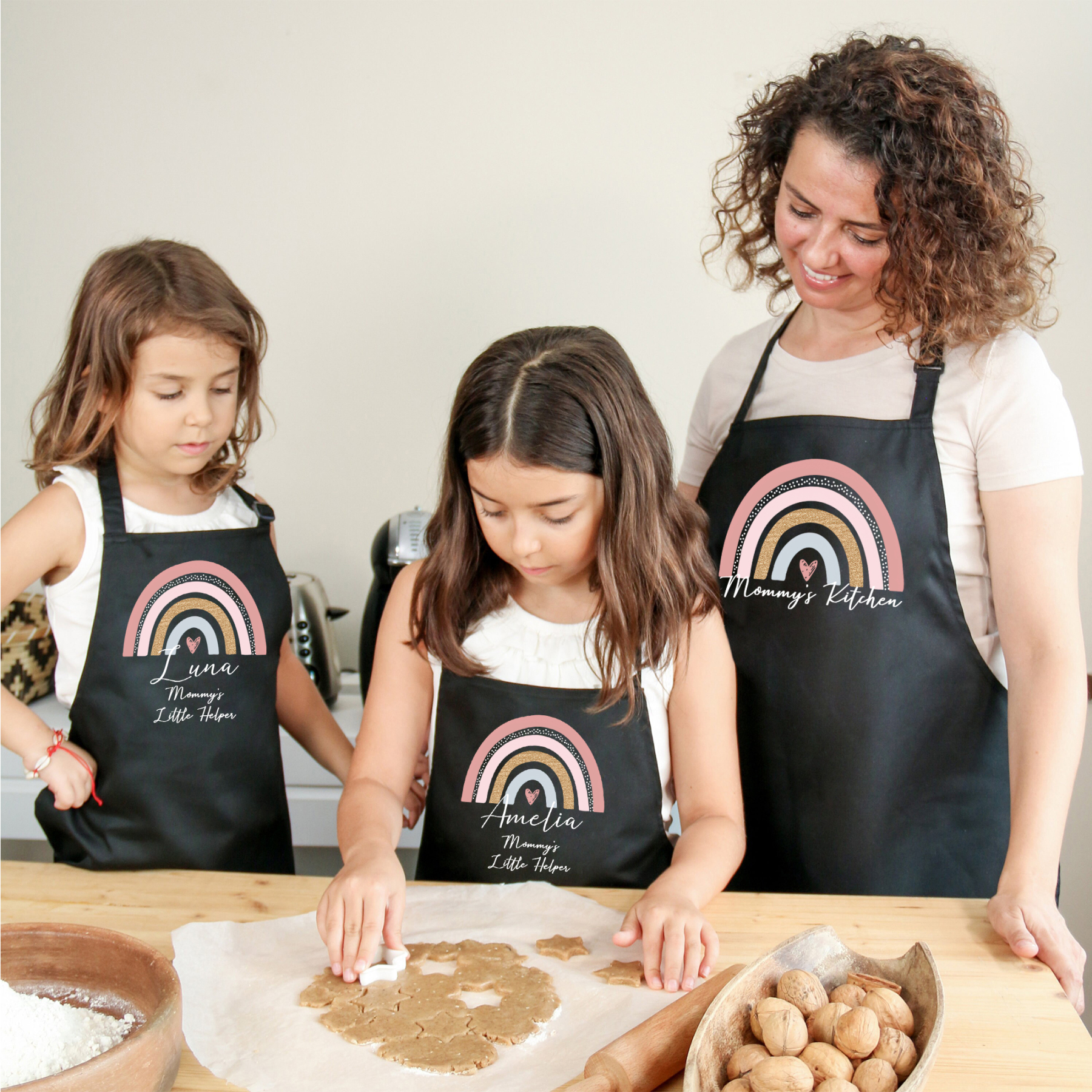 Personalised Multifunctional Waterproof Matching Family Apron | Apron47
