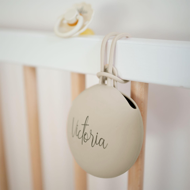 Personalized Baby Silicone Soother Holder Case | CWToy225