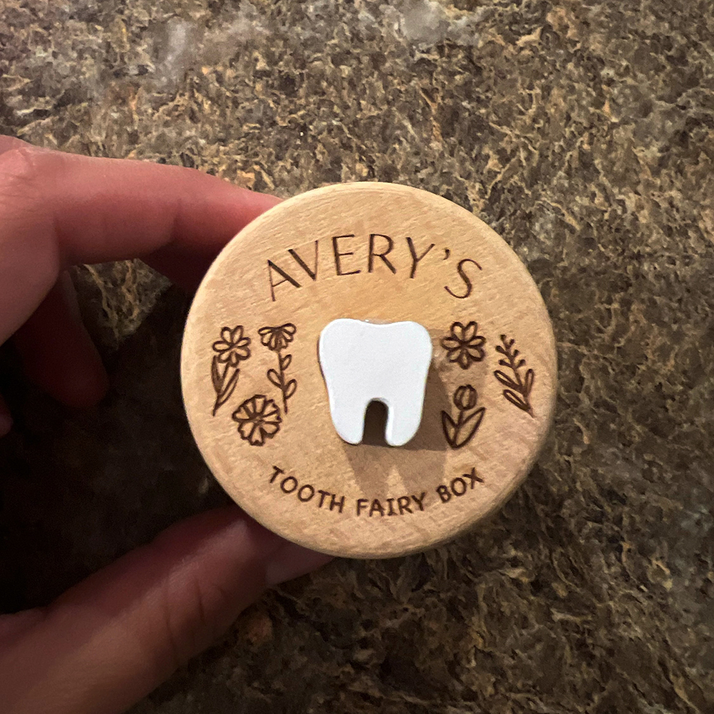 Personalized Kids Tooth Fairy Box | CWToy126