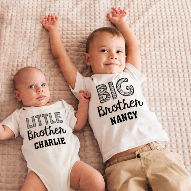 Personalized Matching Sibling Shirts | CWSibling02