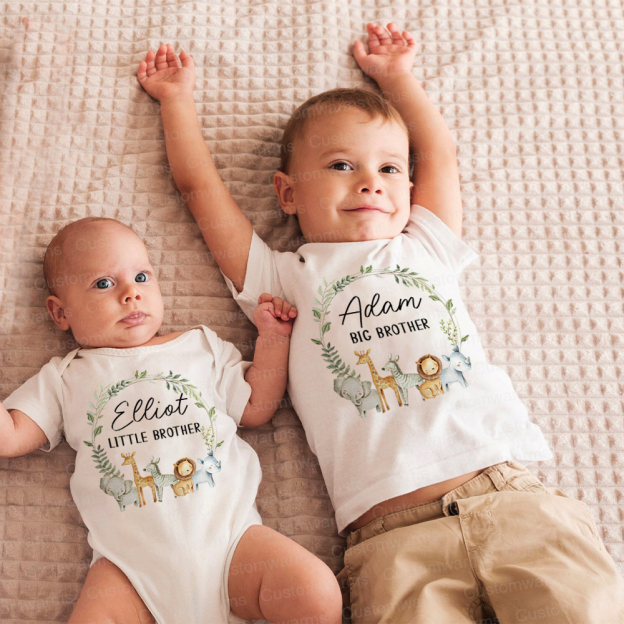 Personalized Matching Sibling Shirts | CWSibling06