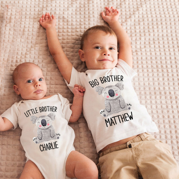 Personalized Matching Sibling Shirts | CWSibling07