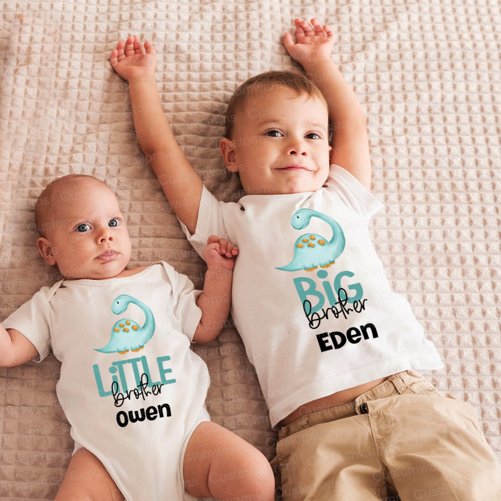 Personalized Matching Sibling Shirts | CWSibling08