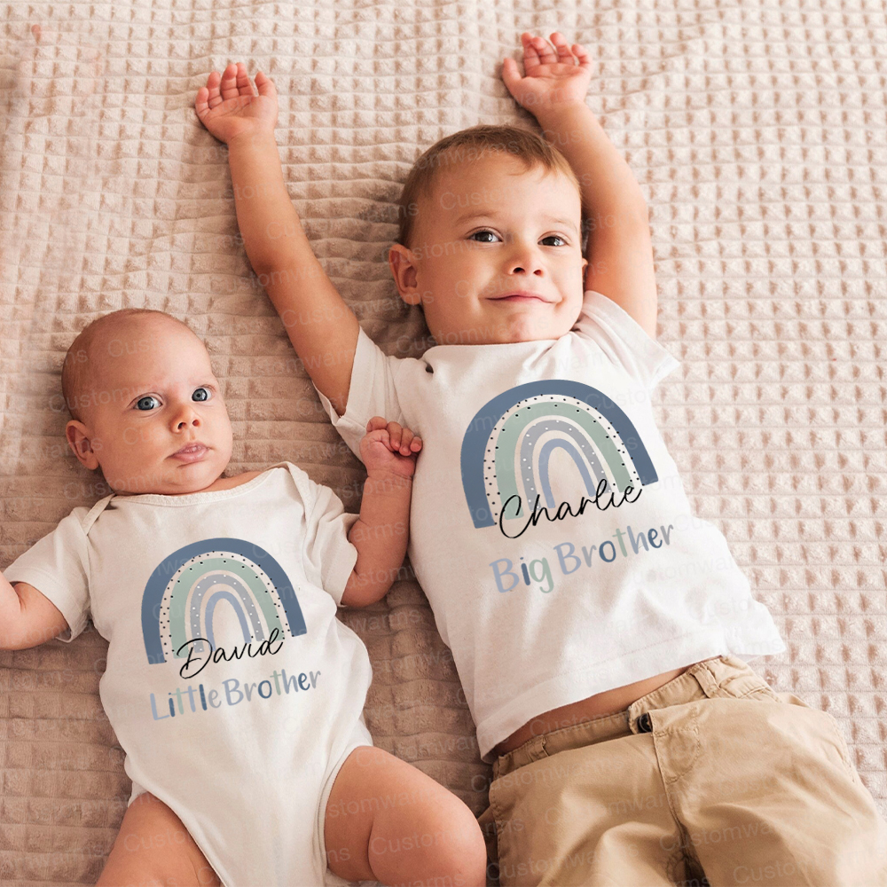 Personalized Matching Sibling Shirts | CWSibling09