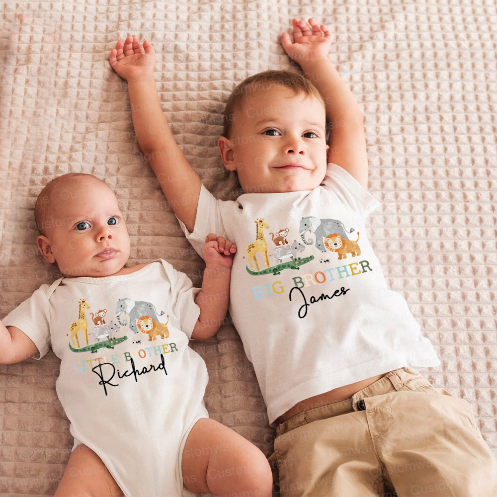Personalized Matching Sibling Shirts | CWSibling12