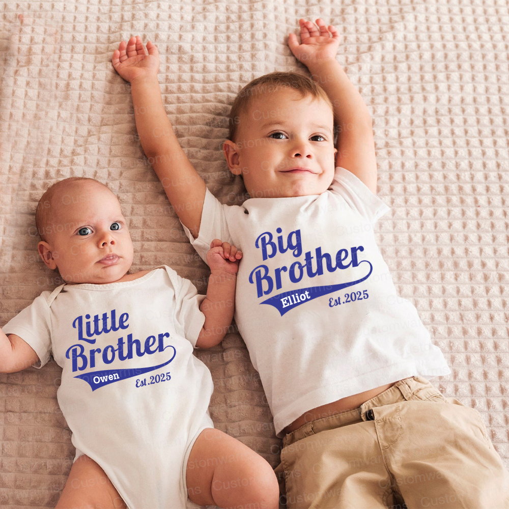 Personalized Matching Sibling Shirts | CWSibling23