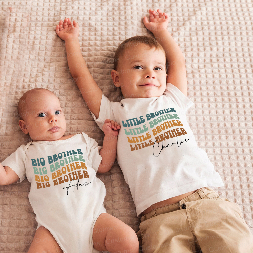Personalized Matching Sibling Shirts | CWSibling24