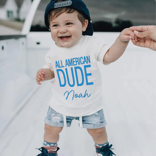 Personalized 4th of July Independence Day Shirts | CWBaby243