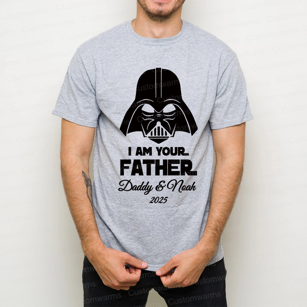 Personalized First Father's Day Daddy and Baby Outfit | CWFamily103