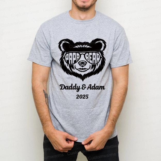 Personalized First Father's Day Daddy and Baby Outfit | CWFamily104