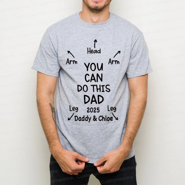 Personalized First Father's Day Daddy and Baby Outfit | CWFamily106