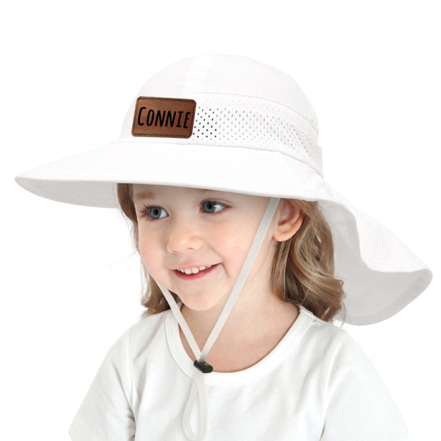 Personalized Leather Patch Bucket Hat for Comfort & Unique | CWBeach45