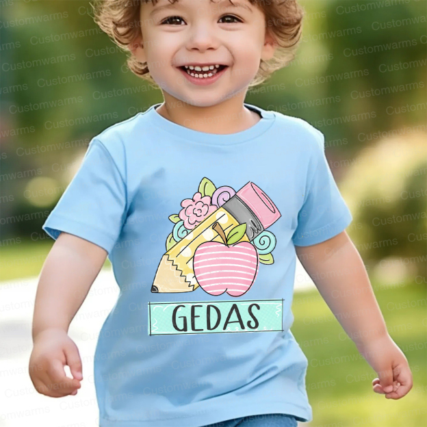 Personalized First Day Of Back To School Shirt | CWSchool13