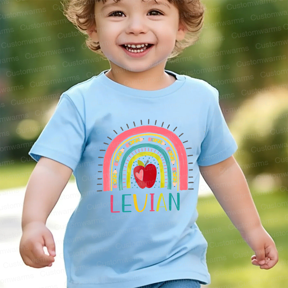 Personalized First Day Of Back To School Shirt | CWSchool14