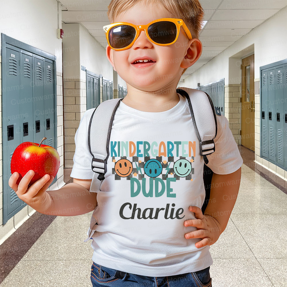 Personalized First Day Of Back To School Shirt | CWSchool18