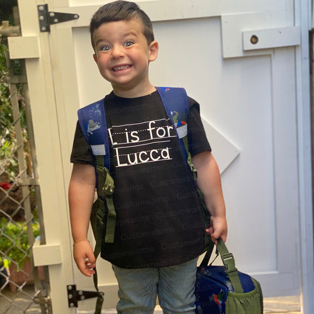 Personalized First Day Of Back To School Shirt | CWSchool20