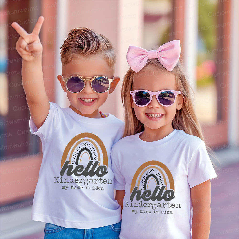 Personalized First Day Of Back To School Shirt | CWSchool21