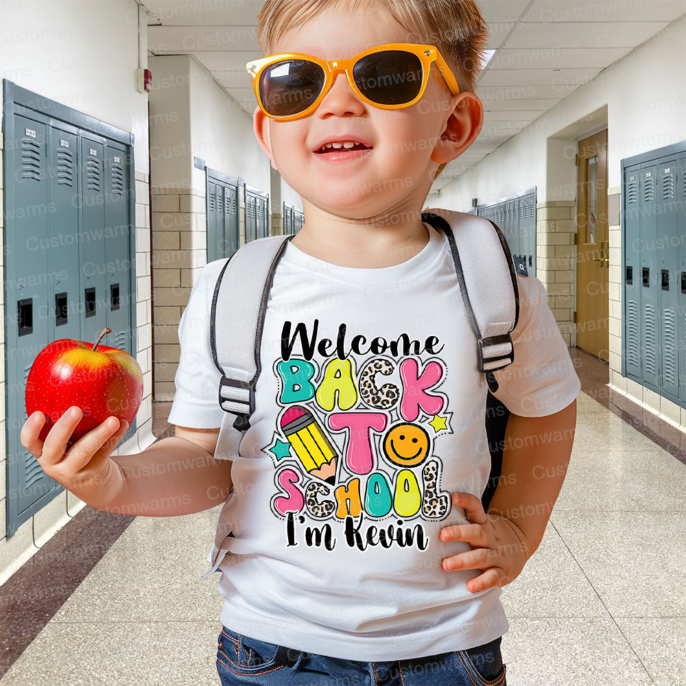 Personalized First Day Of Back To School Shirt | CWSchool29