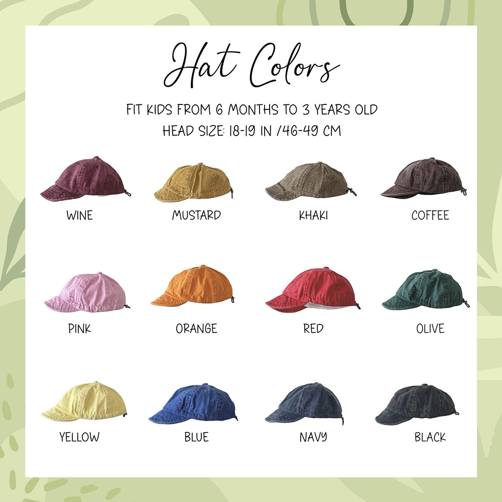 Personalized Embroidery Summer Baseball Hat | CWBeach194