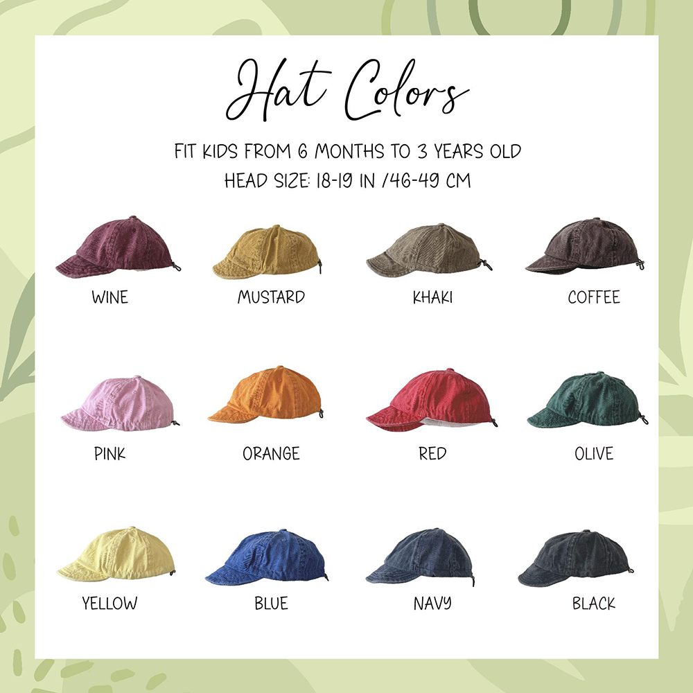 Personalized Embroidery Summer Baseball Hat | CWBeach194