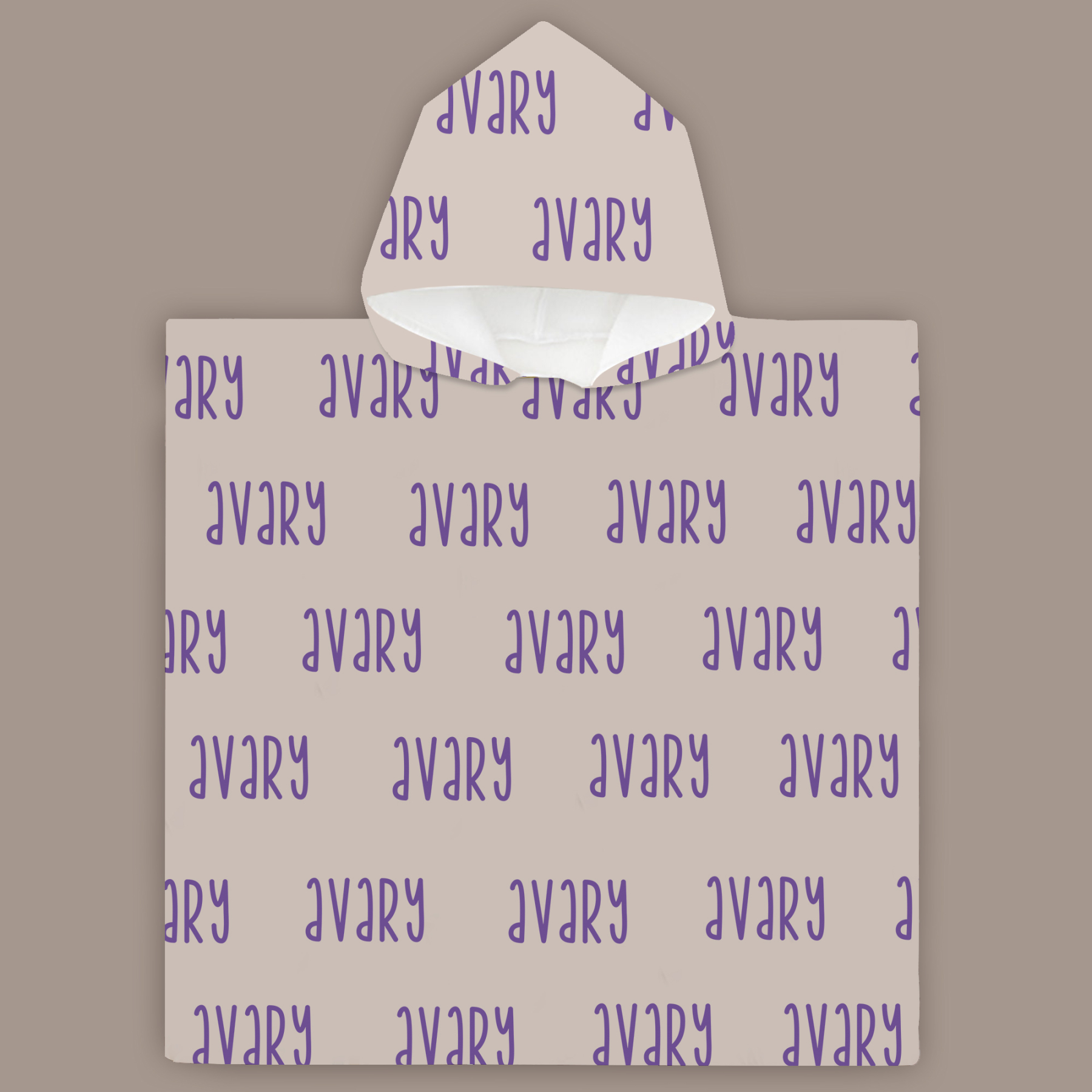 Personalized Hooded Beach Towel for Summer & Beach | CWHTowel09