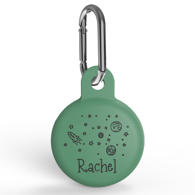 Personalized Pet AirTag Silicone Collar Holder | BKPet174