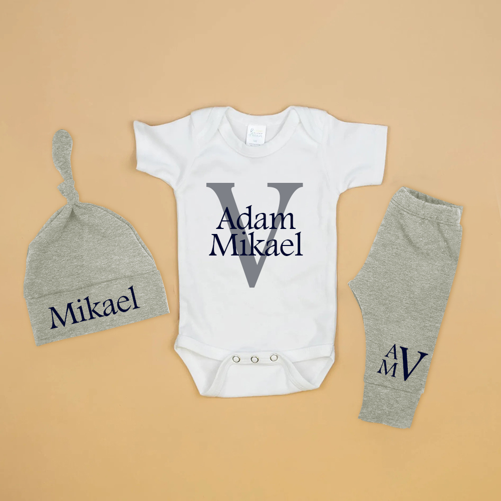 Personalized Baby Coming Home Outfit Set | CWBaby270