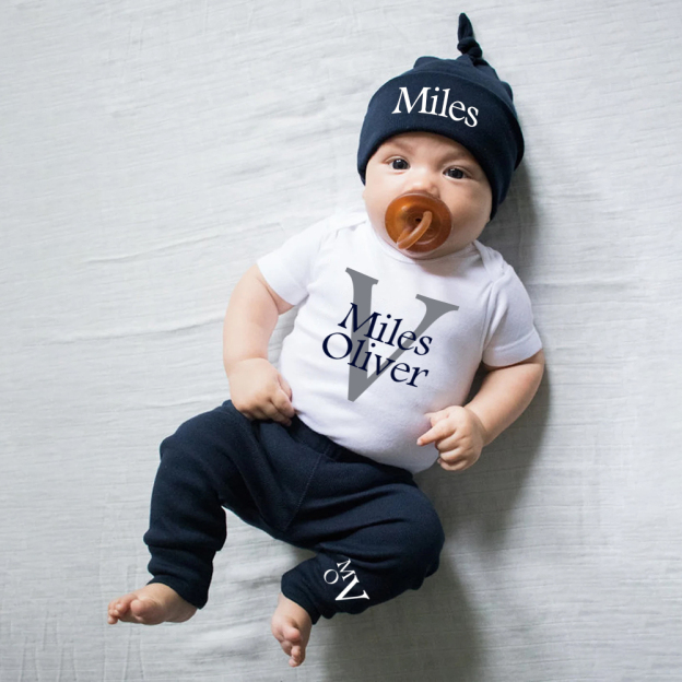 Personalized Baby Coming Home Outfit Set | CWBaby270