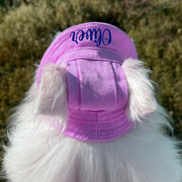 Personalized Embroidery Adjustable Pet Sun Bucket Hat | BKPet183